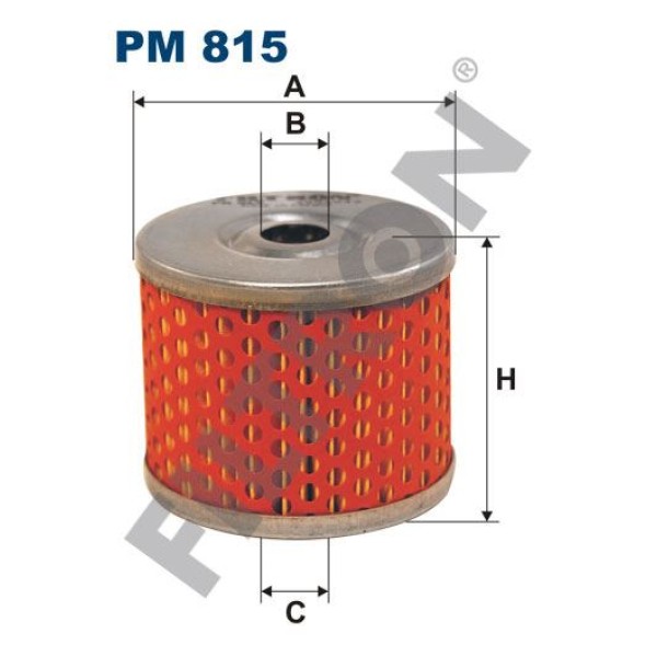 FILTRON PM815 Yakıt Filtresi Peugeot J9-Serie 2.5 D 72Hp 10/82-09/87