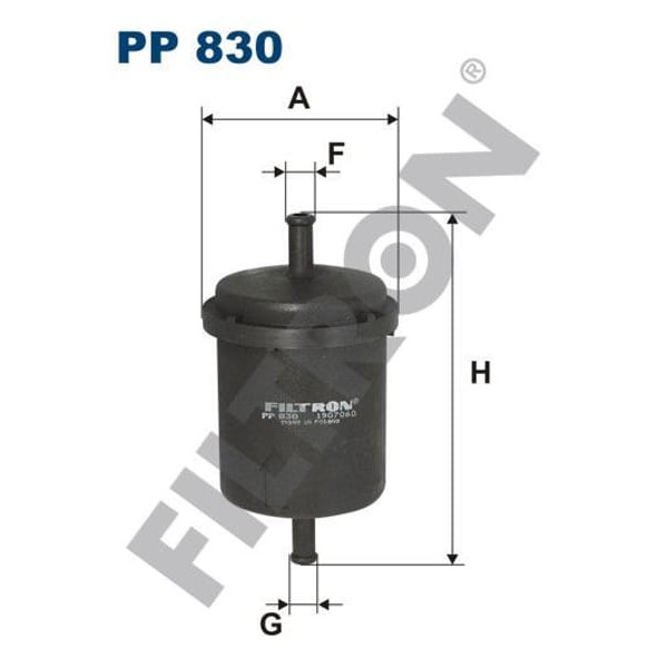 FILTRON PP830 Yakıt Filtresi Lancia Delta II (836) 1.4 69Hp 10/94-08/99