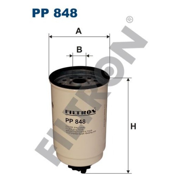 FILTRON PP848 Yakıt Filtresi Dizel Transit 2.4-2.5 D-Td 