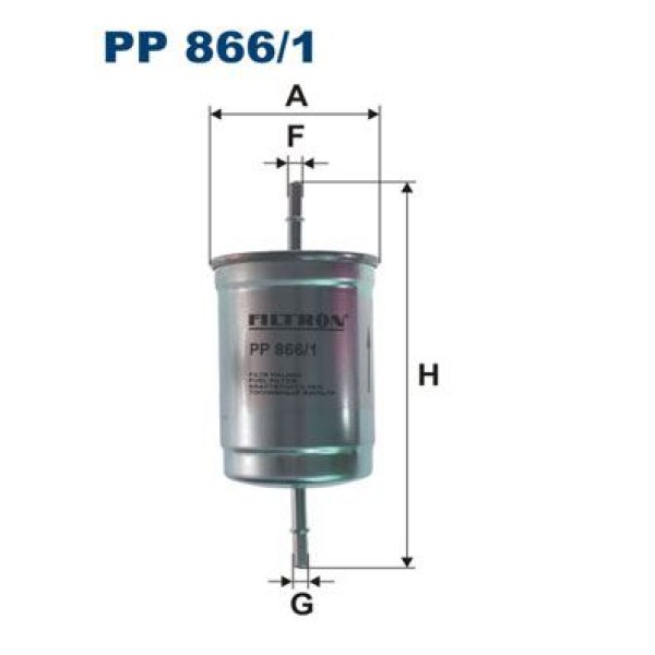 FILTRON PP866.1 Yakıt Filtresi Mitsubishi Pajero II-Volvo S40-S60-S80-V40-V70