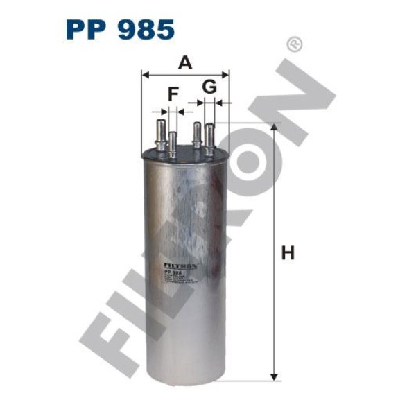 FILTRON PP985 Yakıt Filtresi Touareg 2.5TDI-Multtıvan 1.9TDI-2.0TDI-Transporter T5 1.9TDI-2.0TDI-2.5