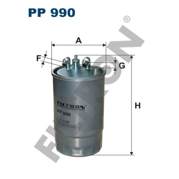 FILTRON PP990 Mazot Filtresi Corsa D Dizel 