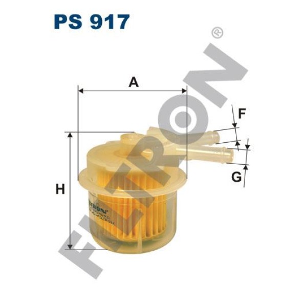 FILTRON PS917 Yakıt Filtresi Toyota Celica 1.6 86Hp (86-90)