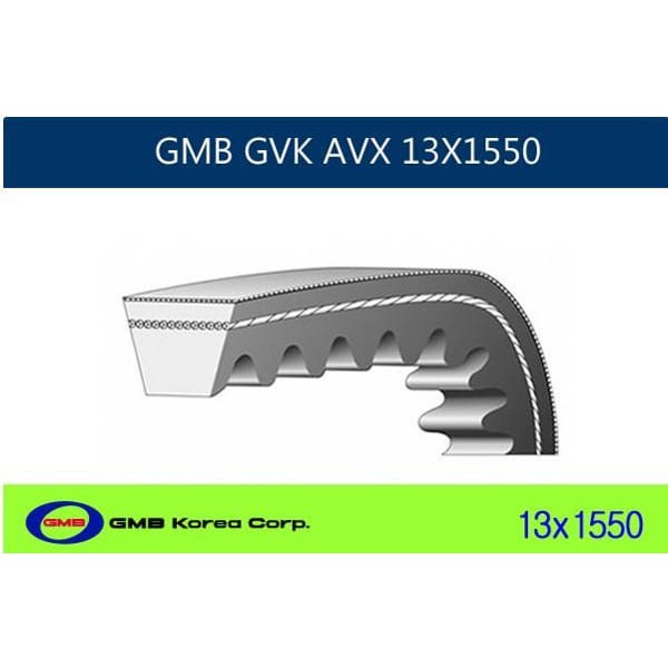 GATES AVX13X1550HD V Kayışı Isuzı Nkr 13×1550 Tırtılsız 