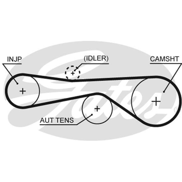 GATES K025676XS Triger Eksantrik Gergi Seti Touareg 3.0TDI 3.0 V6 TDI 04-10 A4 2.7TDI 3.0TDI Quattro 