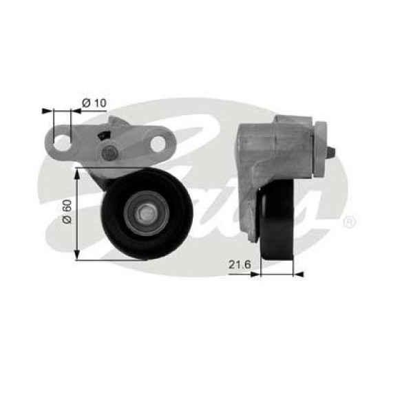 GATES T38159 Klima Gergi Rulmanı Hummercadıllac ****