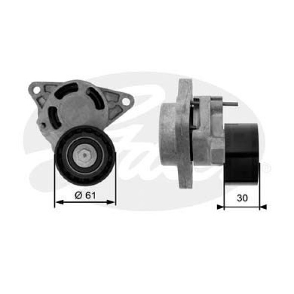 GATES T38455 Alternatör Gergi Rulmanı Mastermovano 2,5 DCI 03-