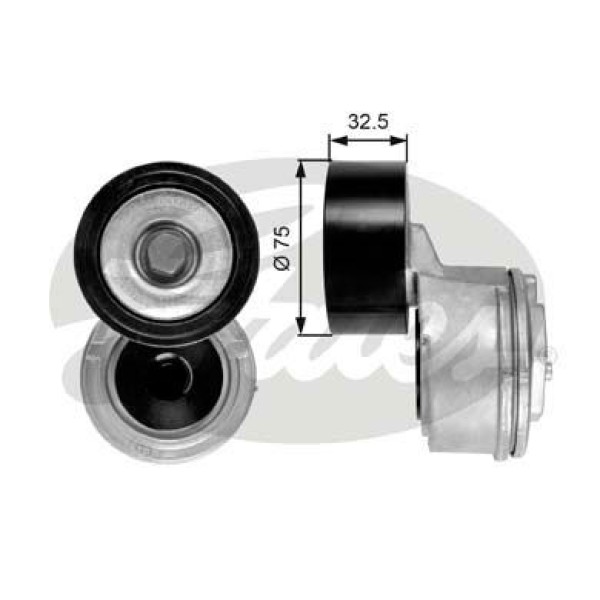 GATES T38640 Alternatör Gergi Rulmanı Mercedes Benzinli Atego