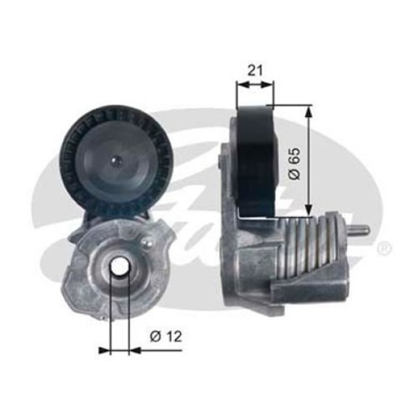 GATES T39145 Alternatör V Kayış Gergi Rulmanı Ford Focus II 2.5 St-Rs 05- Volvo C30 S40 II V50