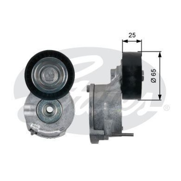 GATES T39188 Germe Makarası Cmax II Focus III Kuga II 10- 