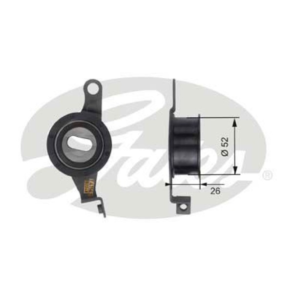 GATES T41143 Eksantrik Gergi Rulmanı Escort IV V VI Vıı 89-99 -Fiesta III 89-96 -Mondeo I 93-96 1.8 