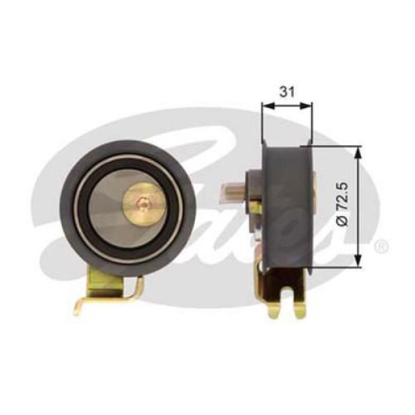 GATES T43016 Triger Eksantrik Gergi Rulmanı Golf IV Bora 1.8 1.8T 