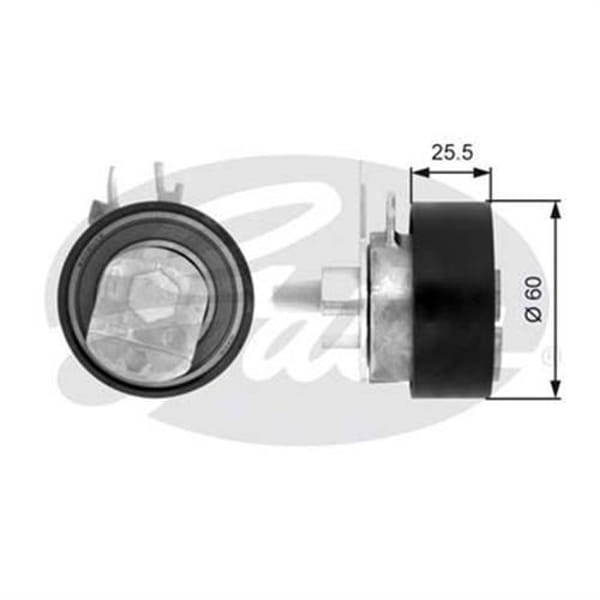 GATES T43149 Triger Eksantrik Gergi Rulmanı Golf IV Golf IV V Bora Polo 1.6 16V Bcb