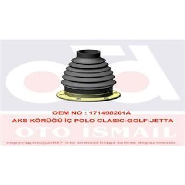 GKN 300444 Aks Körüğü Iç Polo Clasıc Golf2 Golf III 