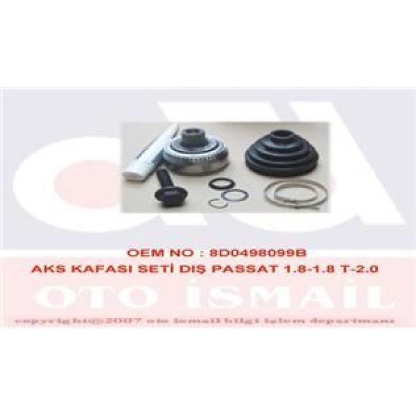 GKN GLANZER 301955 Aks Kafası Dış Passat 1.8 1.8T Apu Aeb Apt Adr