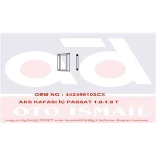 GKN GLANZER 302287 Aks Kafası Iç Passat / A4 A6 1.8 20V 1.8T 20V Awt Aeb Adr 