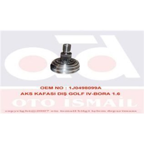 GKN GLANZER 302962 Aks Kafası Dış Golf IV Bora / A3 / Toledo Leon / Octavia 1.6 Akl Aeh 36X30X53 