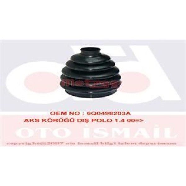 GKN 303559 Aks Körüğü Dıs Polo / Fabia 01- 1.4 TDI 1.4