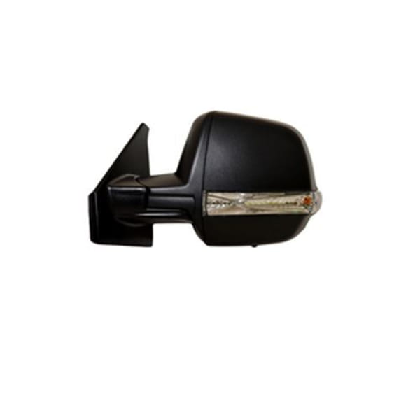 GOLD T2214 Dış Dikiz Aynası Sol Elektrikli Doblo Cargo Çıft Camlı Sinyalli Katlanır Power Flok Desen 