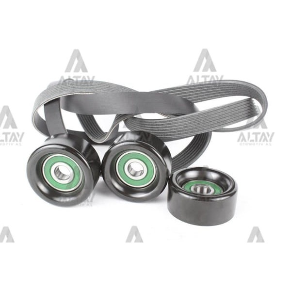 GMB GKHY025 Alternatör Gergi Seti Starex 2,5 CRDI 140 Hpsorento 2,5 CRDI