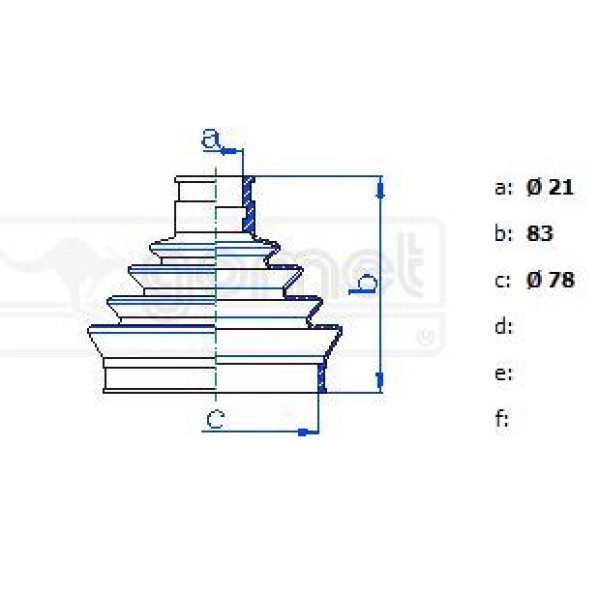GOMET 331470 Aks Körüğü Favorıt Dıs 