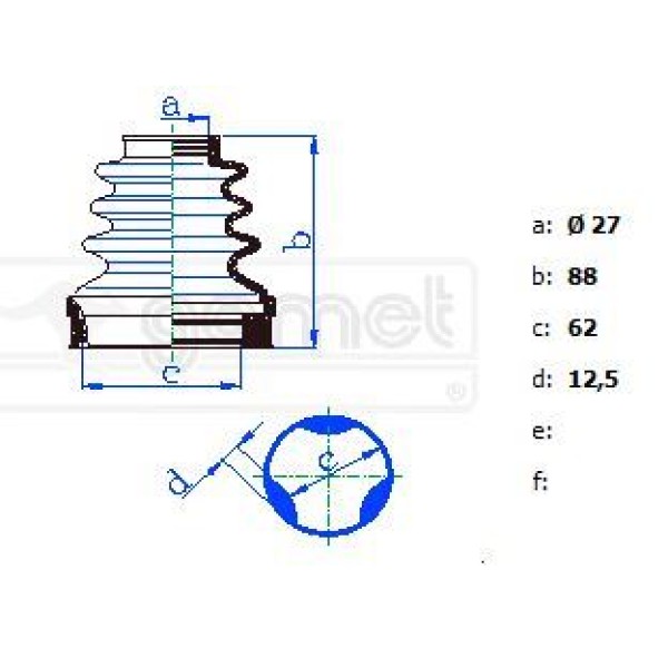 GOMET 551461 Aks Körüäzü Saäz Ä°Ç C3 02
