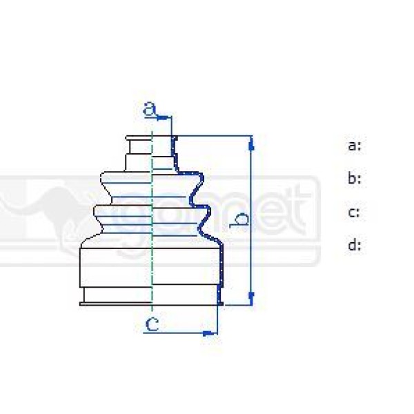 GOMET 551498 Aks Körüğü Felıcıa Iç