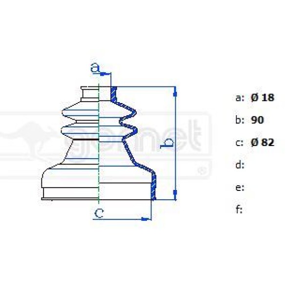 GOMET 551499 Aks Körüğü Favorıt Iç