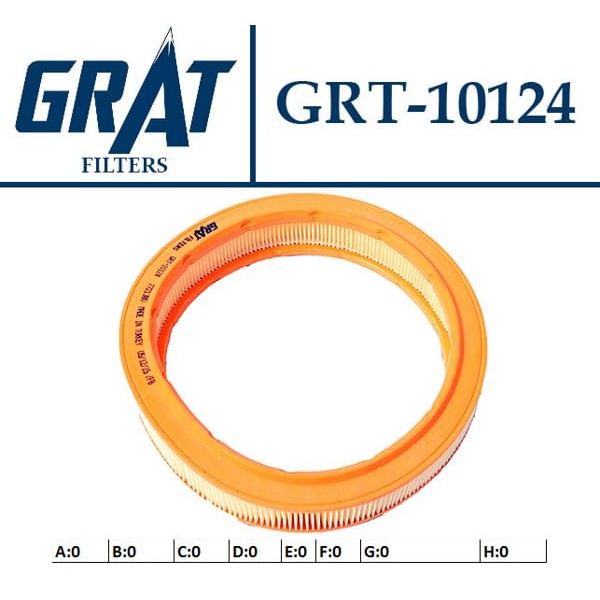 GRAT 10124 Hava Filtresi Murat 131 Doğan SLX Telsız 