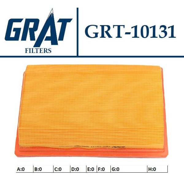 GRAT 10131 Hava Filtresi Egea 16- 1.6 Mjtd 