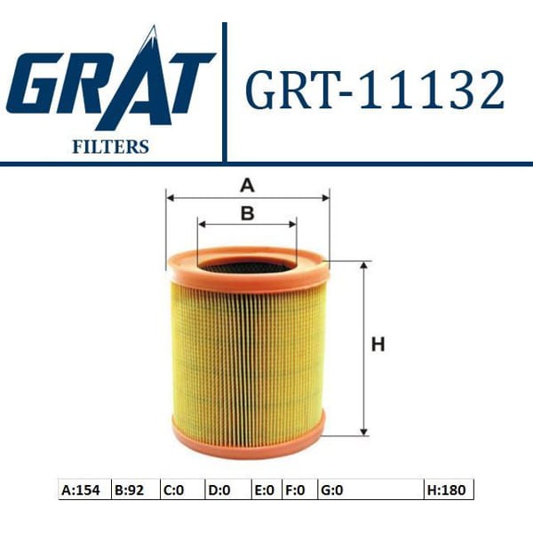 GRAT 11132 Hava Filtresi Express 1.9D 