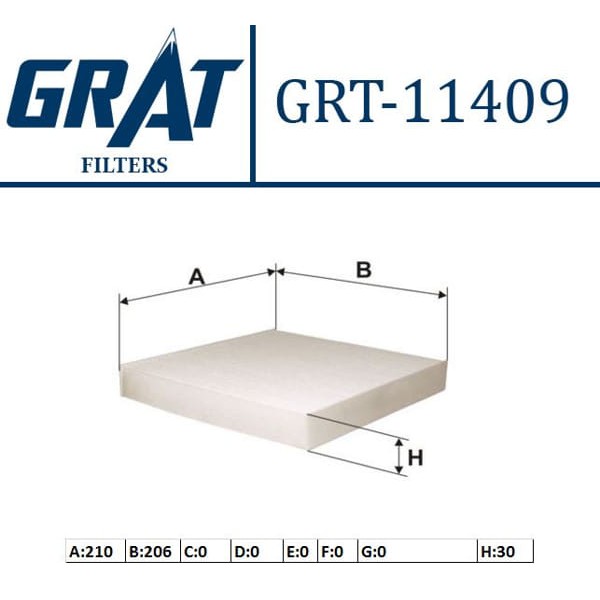 GRAT 11409 Polen Filtresi Laguna II 01-