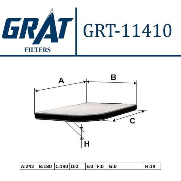 GRAT 11410 Polen Filtresi Laguna I 93-01