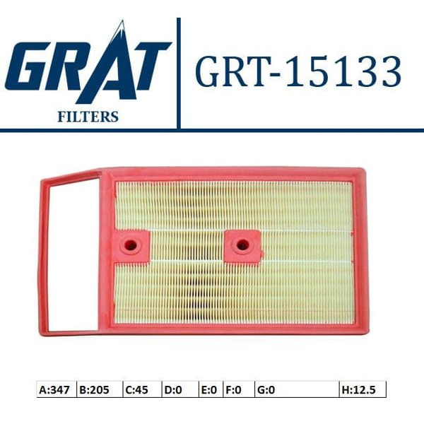 GRAT 15133 Hava Filtresi Polo 14- / A1 / Toledo Ibiza / Fabia 1.4 TDI