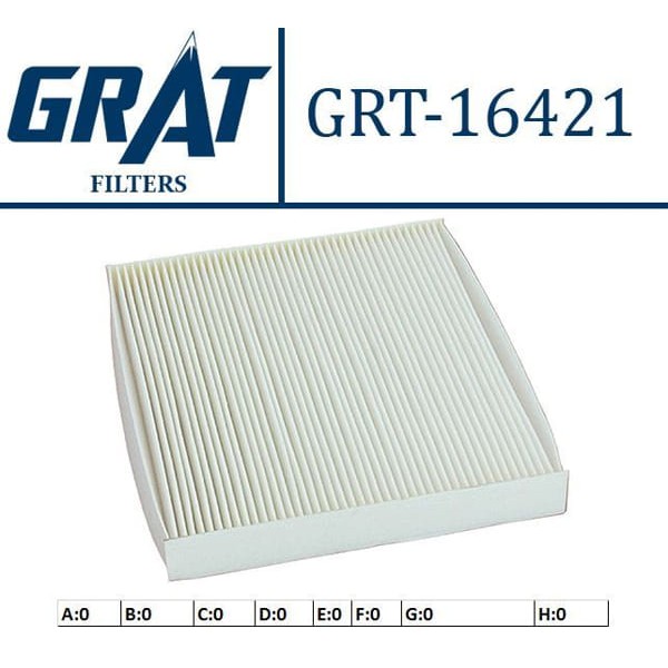 GRAT 16421 Polen Filtresi Sonata 06- Santafe 06- Grandeur 05- / Magentıs 06- 