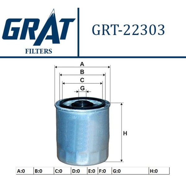 GRAT 22303 Mazot Filtresi Sprinter Vito