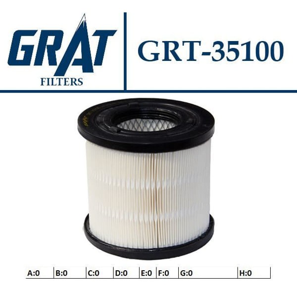 GRAT 35100 Hava Filtresi D-Max 02-