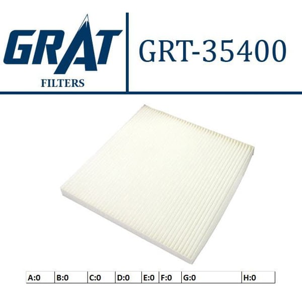 GRAT 35400 Polen Filtresi D-Max 02- 