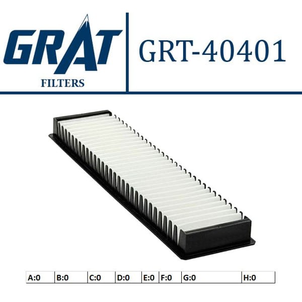 GRAT 40401 Polen Filtresi Cooper R50 01- 