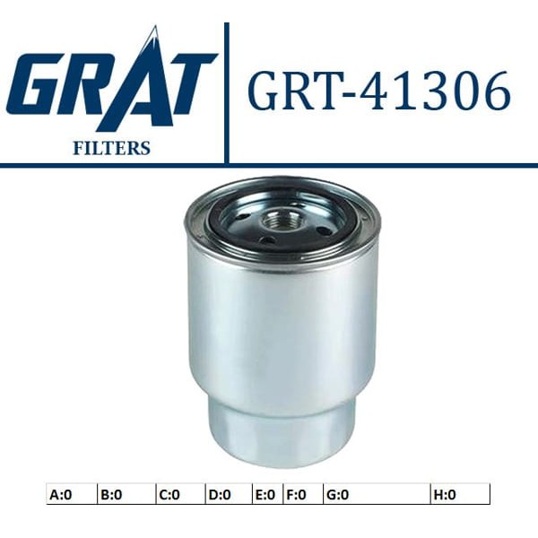 GRAT 41306 Yakıt Filtresi Primera Terrano 2.7 TDI 2.2 Dı 3.0Dı 