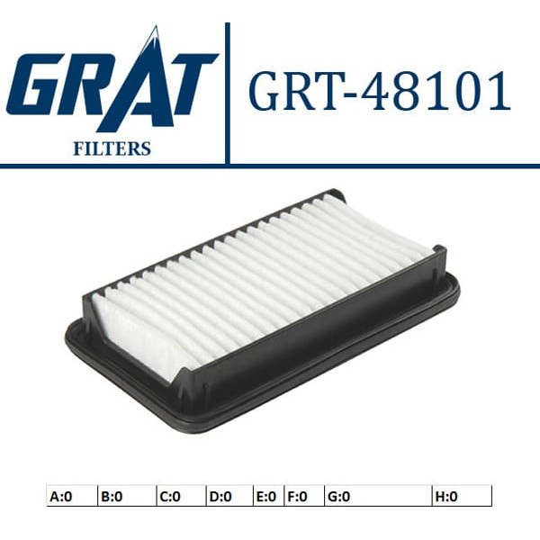 GRAT 48101 Hava Filtresi Sedıcı 06- / Sx4 06-11 1.5 1.6 Vvtı 