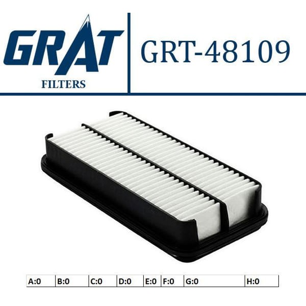 GRAT 48109 Hava Filtresi Vitara 5D 98-03 1.6 16V 