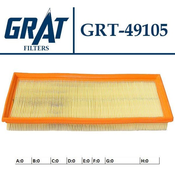 GRAT 49105 Hava Filtresi Carisma 96-06 / S40 V40