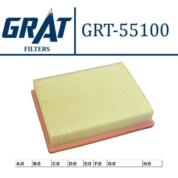 GRAT 55100 Hava Filtresi Actyon Sports 07- Kyron 05- Sports 2.0Xdı