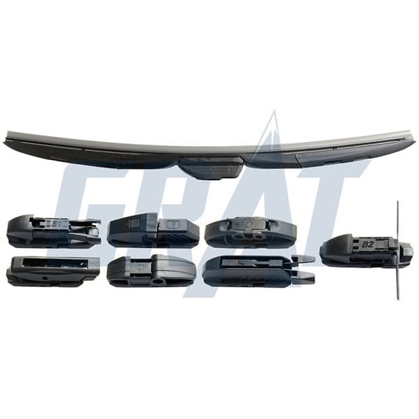 GRAT HM480 Silecek Süpürgesi Ünıversal Rüzgarlıklı 8 Aparatlı Hibrit 480Mm 