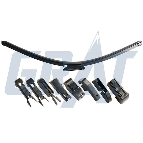 GRAT M500A Silecek Süpürgesi Ünıversal Muz Tipi 9 Aparatlı 500Mm  