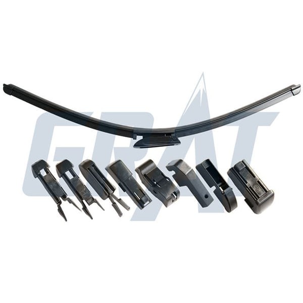 GRAT M530A Silecek Süpürgesi Ünıversal Muz Tipi 9 Aparatlı 530Mm 