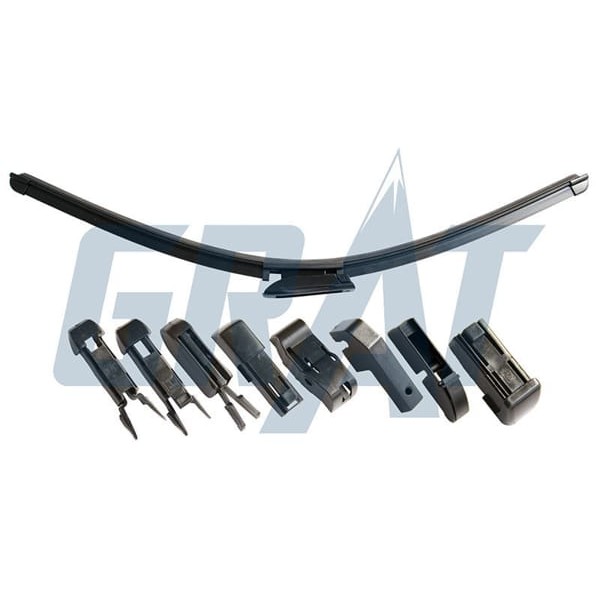 GRAT M600A Silecek Süpürgesi Ünıversal Muz Tipi 9 Aparatlı 600Mm 