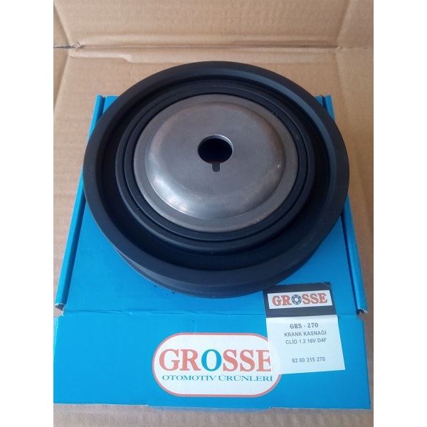 GROSSE 270 Krank Kasnağı Clio Yeni Model 1.2 16V D4F