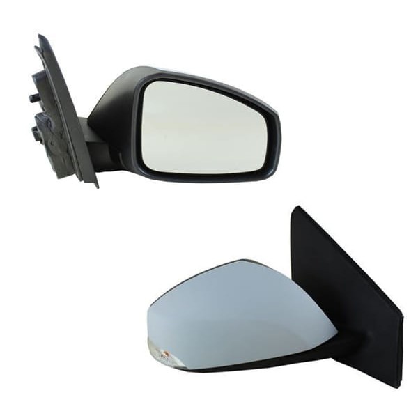 GVA 1011323 Dış Dikiz Aynası Sağ Elektrikli Megane III Fluence 08- Sinyalli - Konveks Cam - 7 Soket 